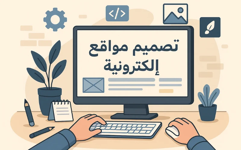 شركة تصميم مواقع موقع إلكتروني احترافي
